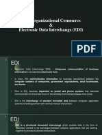 Inter-Organizational Commerce & Electronic Data Interchange (EDI)