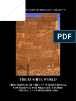 The Kushite World: Beiträge Zur Sudanforschung. Beiheft 9