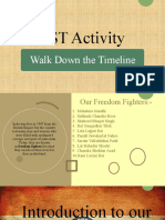 SST Activity: Walk Down The Timeline