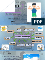 Science Year 4, Unit 7, Energy