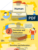 Science Year 4, Unit 2 Human (Human Excretion and Defecation) New