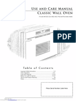 Dacor Use & Care Manual - Wall Ovens