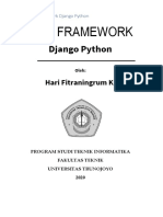 Buku Tutorial Web Framework Django