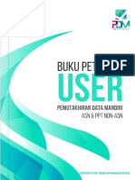 Buku Petunjuk User Pemutakhiran Data Mandiri