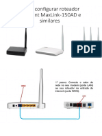 Configurar rede Wi-Fi com SSID e senha em roteador