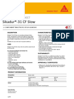 Sikadur®-31 CF Slow: Product Data Sheet
