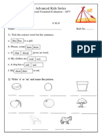 UKG English-Second-Term