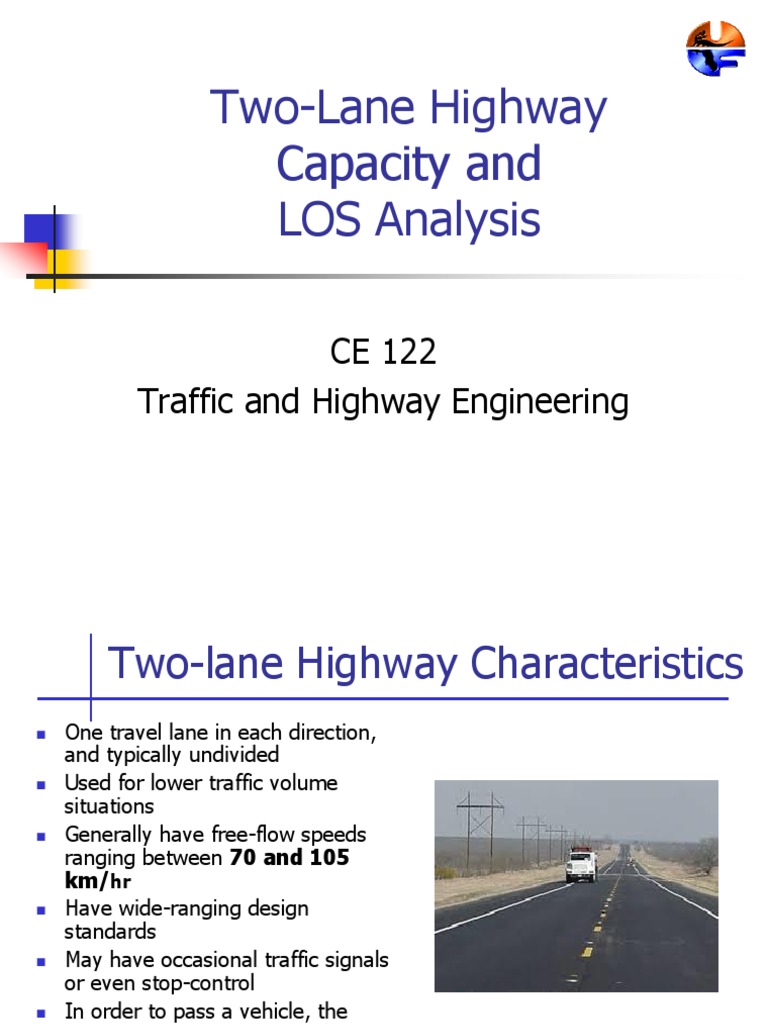 ch06 Two-Lane Highways | PDF | Highway | Traffic