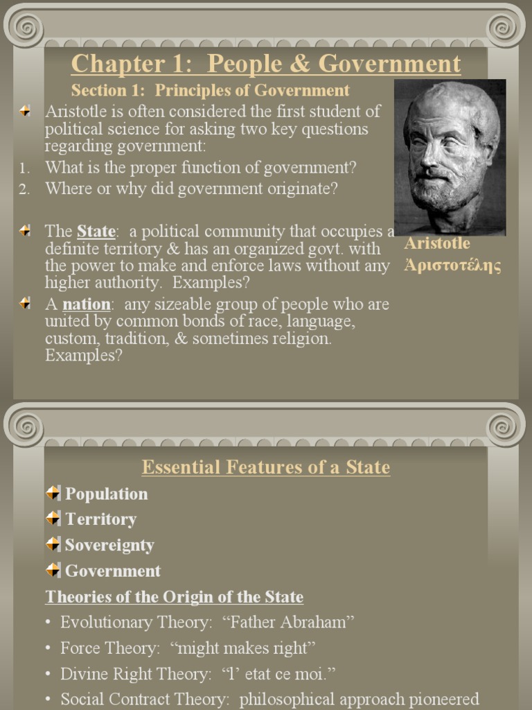 Chapter 1 People and Government | PDF | Capitalism | Communism