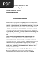 Download Mtodo Indutivo e Dedutivo by Larissa Lima SN51922126 doc pdf
