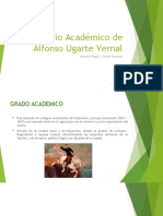Estudio Académico de Alfonso Ugarte Vernal