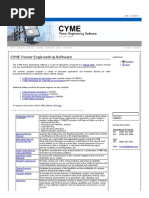 CYME Power Engineering Software