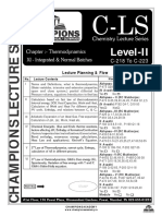 C-218 To C-223 (20-22) Thermodynamics Level - II