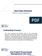 CONTRACTING PROCESS PRMG 155