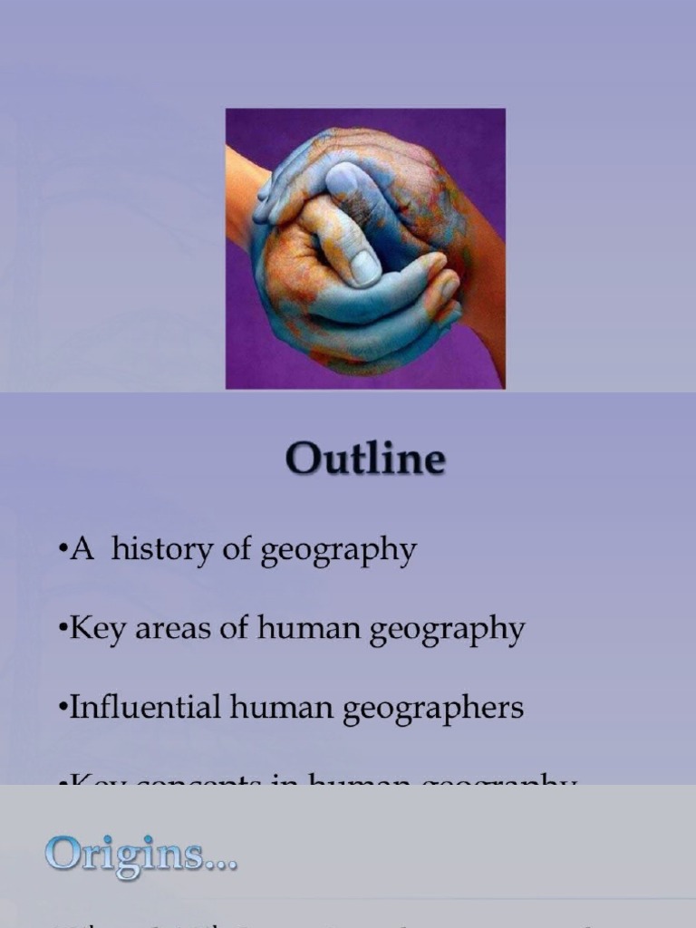 Chapter 1 Human Geography Nature and Scope | PDF