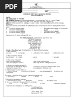 Learning Activity Sheet in Creative Writing Quarter 3, Week 4