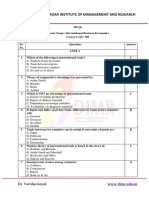 306 IBE MCQ 2019 Min