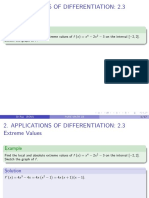 Example: DR Rao (SOM) Pure Math 1B