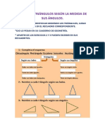 Clases de Triángulos Según La Medida de Sus Ángulos