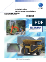 Everhard™: Guidelines For Fabrication JFE's Abrasion-Resistant Steel Plate - Bending