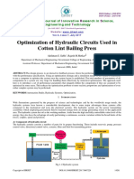 Optimization of Hydraulic Circuits Used in Cotton Lint Bailing Press