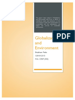 Globalization and Environment