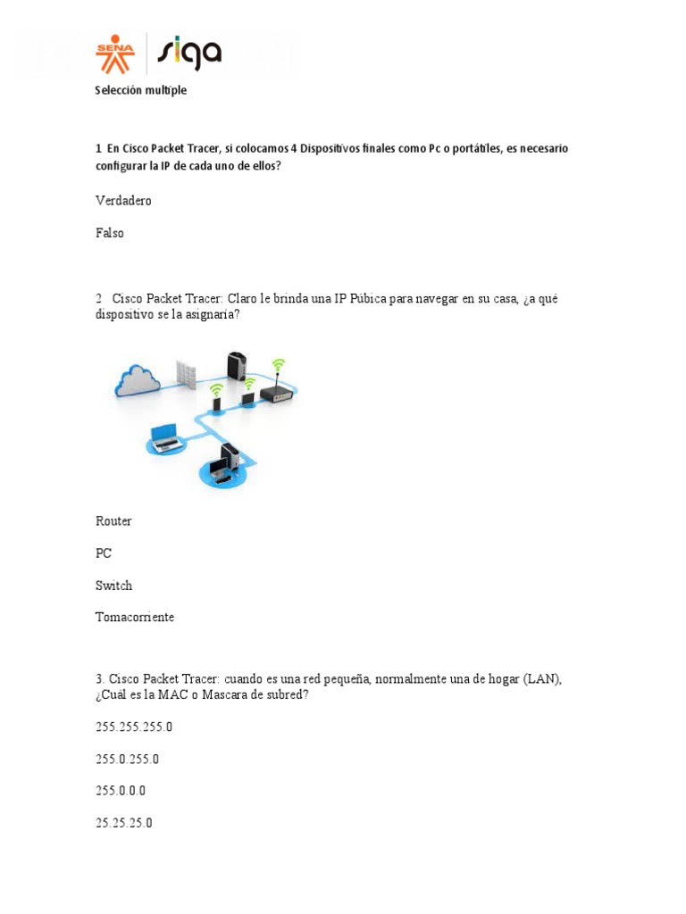 1 en Cisco Packet Tracer | PDF | Topología de la red | Red de computadoras