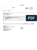 Tax Invoice V.Ships Offshore Tuff Offshore Services Project