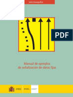 Manual Señalizaciones Obras Fijas