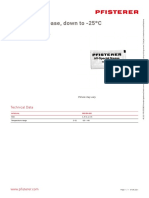 HV Special Grease, Down To - 25°C: Technical Data