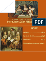 Características de La Instrumentación Renacentista
