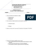 Examen de 4° PDF