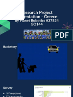 Research Project Greece Presentation Set