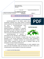 II Ciências Módulo3 Ativ2 Sem8