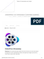 VideoProc v4.1 Giveaway (Lifetime License) - AppDoze