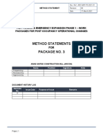 HGH Emergency Expansion Works Package 3 Method Statement