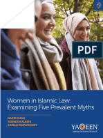 FINAL Women in Islamic Law - Examining Five Prevalent Myths