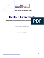 Deutsch Grammatik