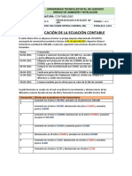 Contabilidad - Ecuación contable para empresa Chilenita