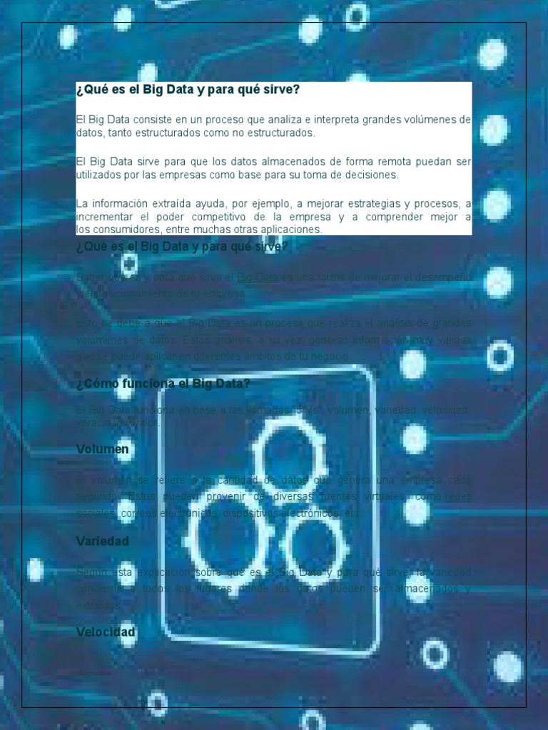 Big Data | PDF | Big Data | Analítica predictiva