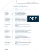 Deutsche Grammatik Substantive Mit Praepositionen