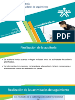 Fin de Auditoria y Seguimiento