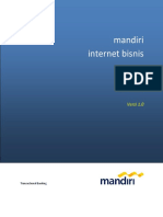 User Guide Mandiri Internet Bisnis