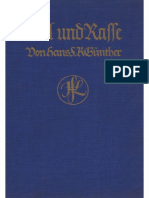 Hans Guenther - Adel Und Rasse (1927, 141 S., Scan-Text, Fraktur)