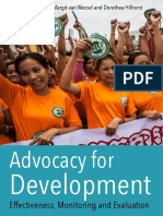 Advocacy For Development Effectiveness Monitoring-Wageningen University and Research 375995