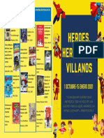 Guía Superheroes Imprimir
