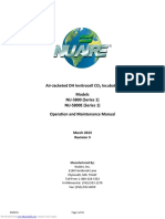 Air-Jacketed DH Invitrocell CO Incubator Models NU-5800 (Series 1) NU-5800E (Series 1) Operation and Maintenance Manual