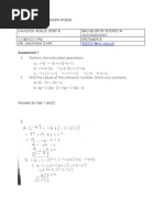 Mathematics in Modern World Gajultos Roelle Josef B. 1.1 Bsa Cyc 1 PM 1