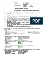 Examen inviernito . Guillermo Jauregui