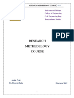 Research Methedology Course